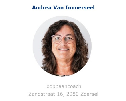 Loopbaancoach Zoersel Andrea Van Immerseel