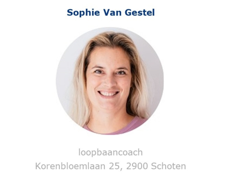 Loopbaancoach Schoten Sophie Van Gestel